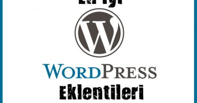 En İyi WordPress Eklentileri 2018